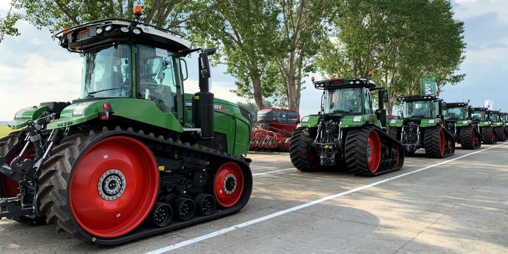 Tractoare cu șenile marca Fendt