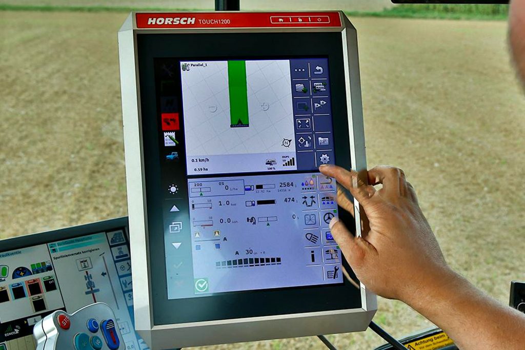 Agricultura digitalizata HORSCH Touch 1200
